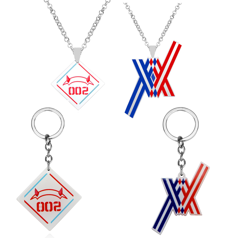 Anime Cosplay Duo - Porte-clés Anime DARLING in the FRANXX