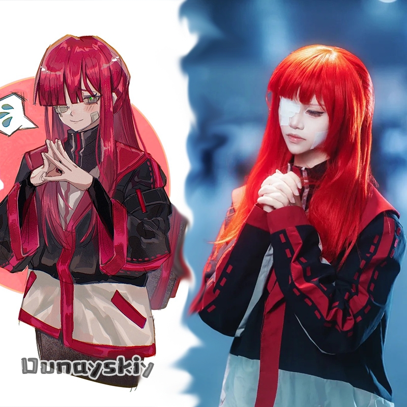 Anime Cosplay With Red Hair - Costume de cosplay Yuli de Limbus