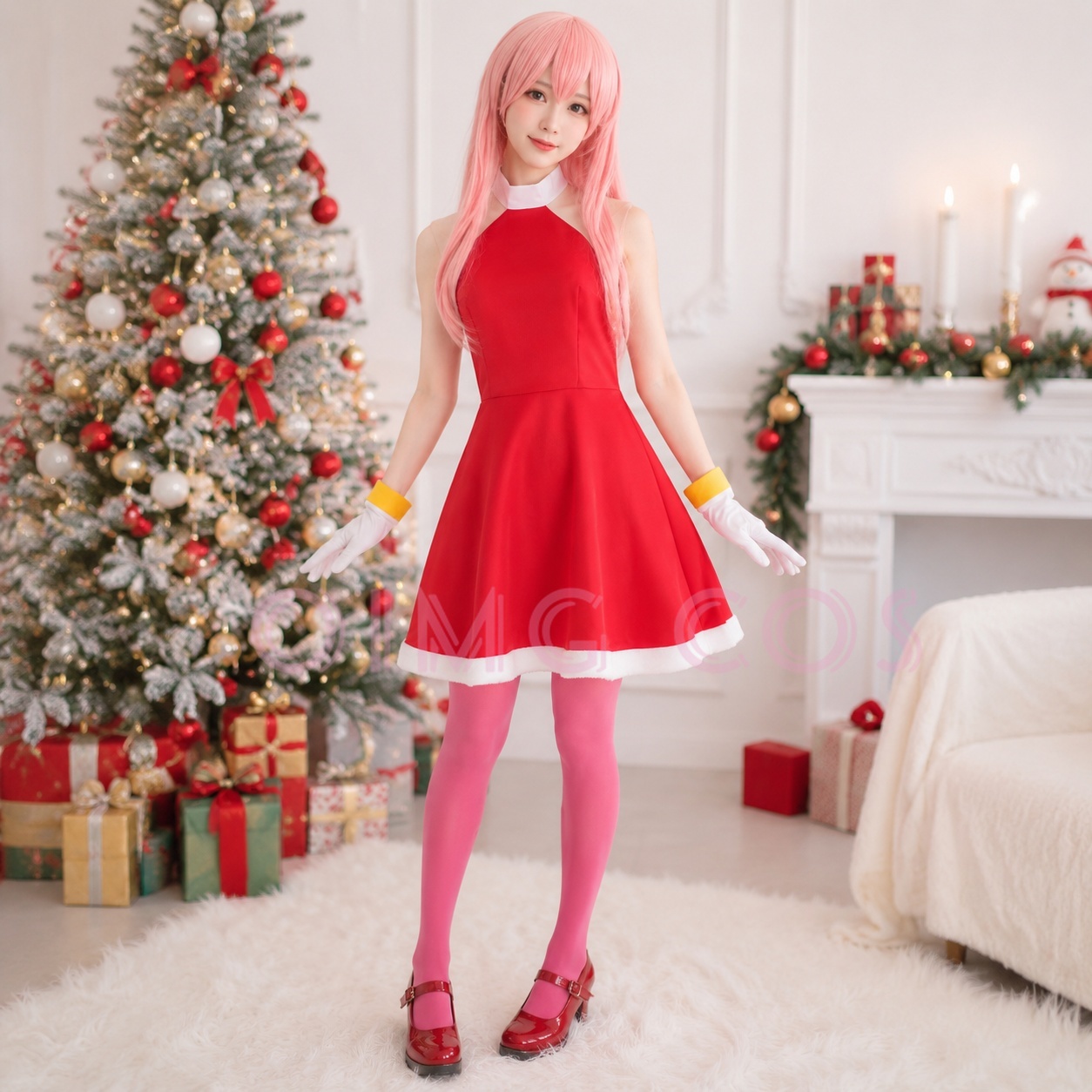 Anime Cosplay Dress - Costume de cosplay Amy Rose pour
