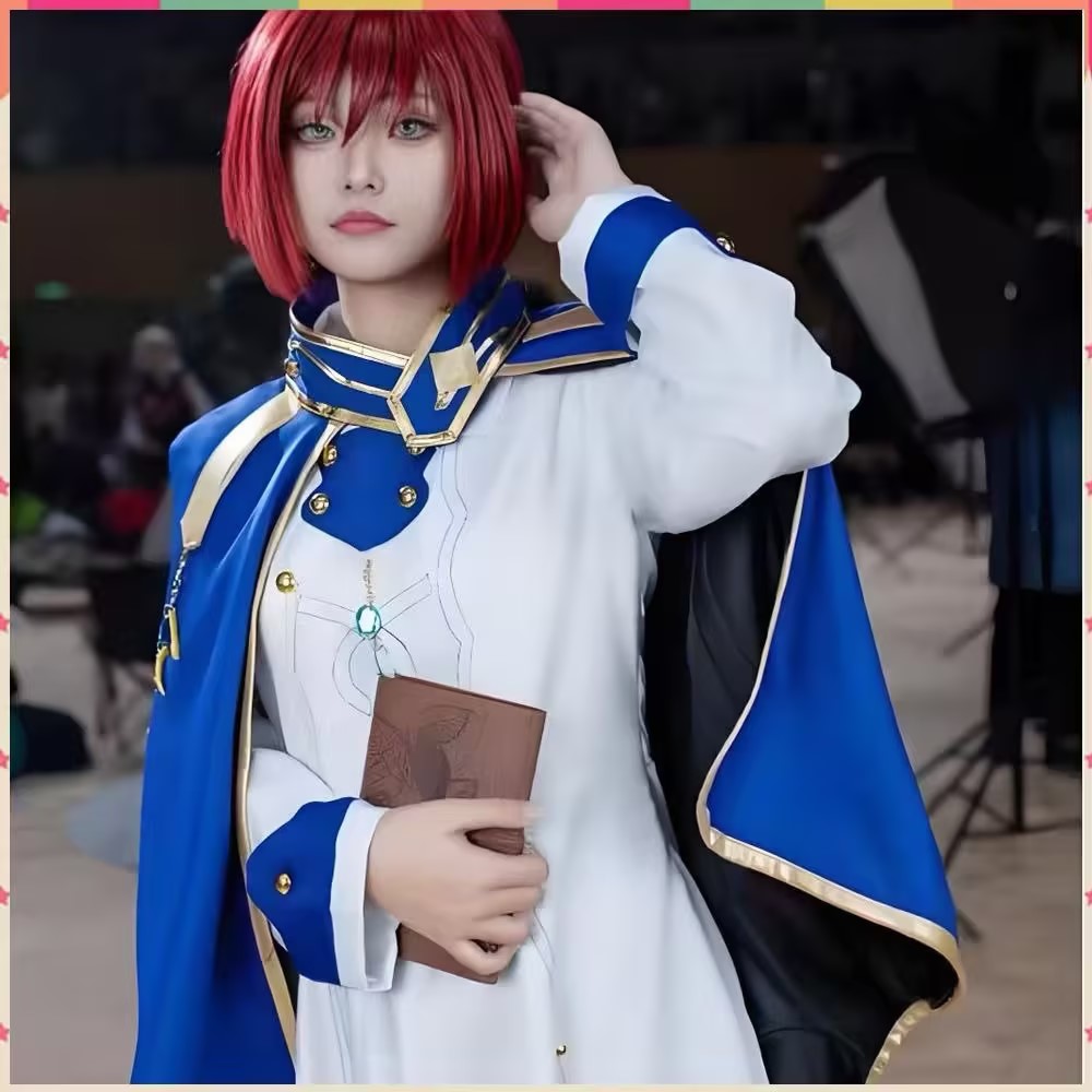 Anime Cosplay With Red Hair - Shirayuki Cosplay Costumes Anime neige blanche