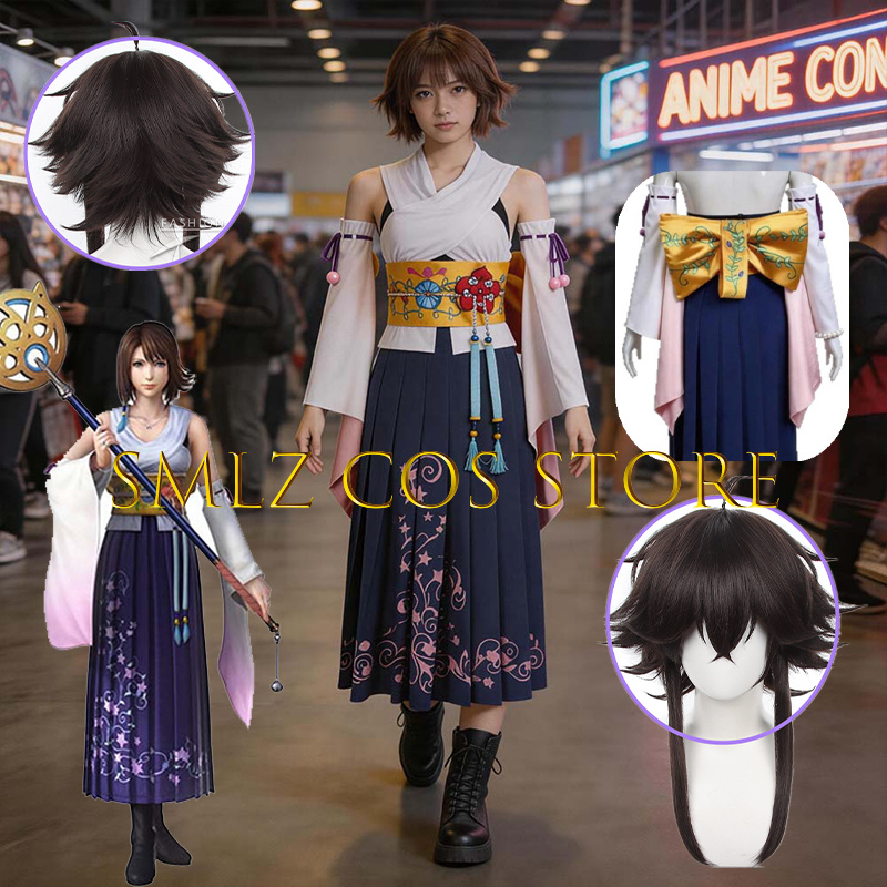 Anime Cosplay Ladies - Costume de cosplay Yuna FF10 X