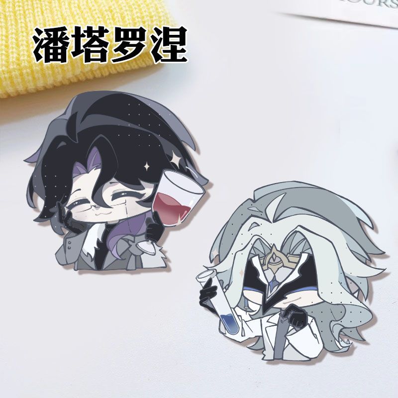 Anime Cosplay Ladies - Broche en acrylique Genshin Impact Dottore