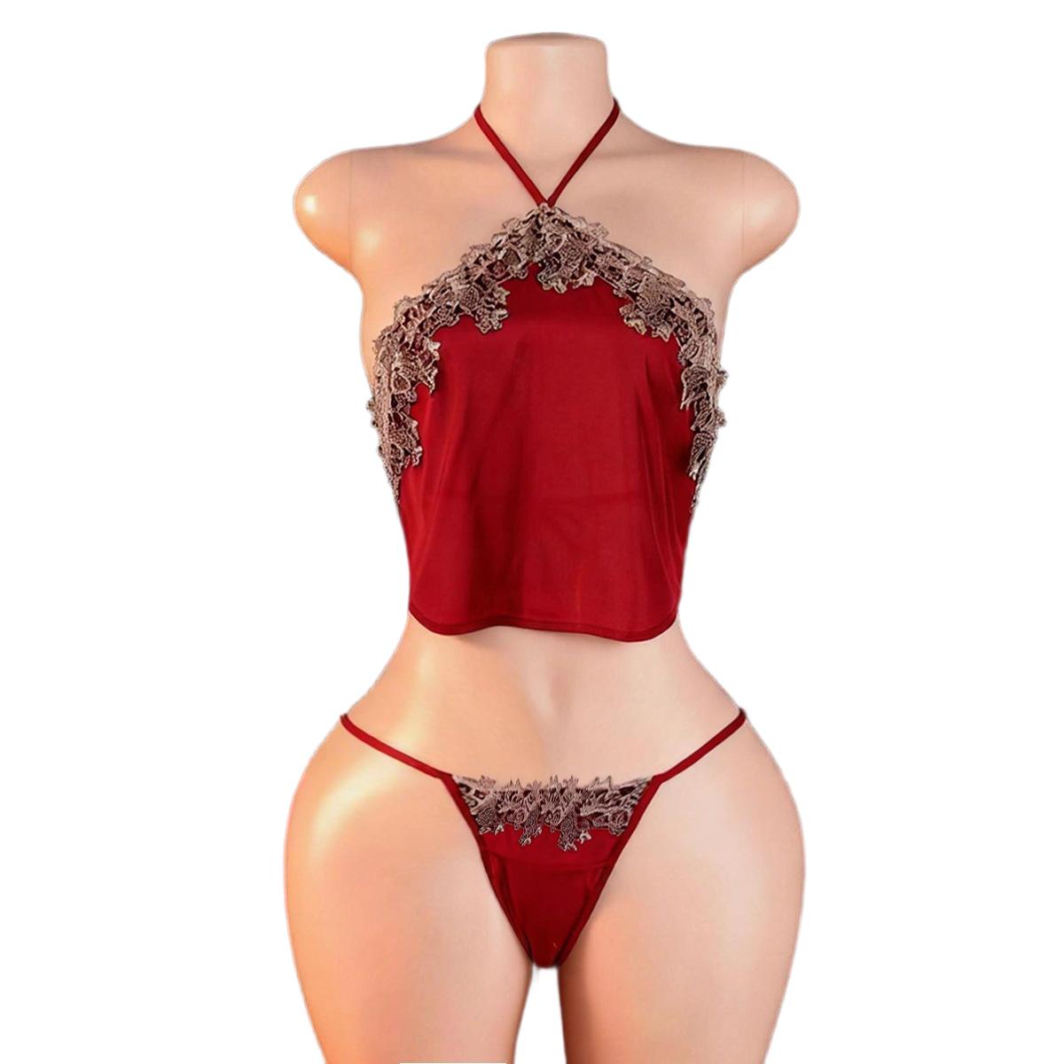 Anime Cosplay Women - Ensemble de lingerie sexy rouge style