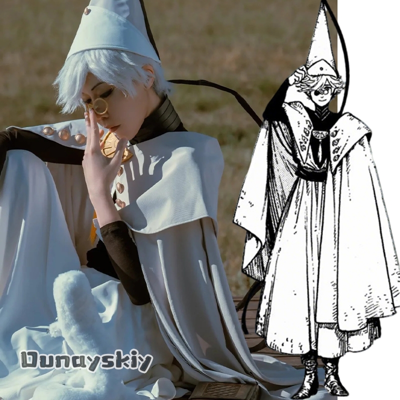 Anime Cosplay Diy - Costume de cosplay Qifrey, chapeau de