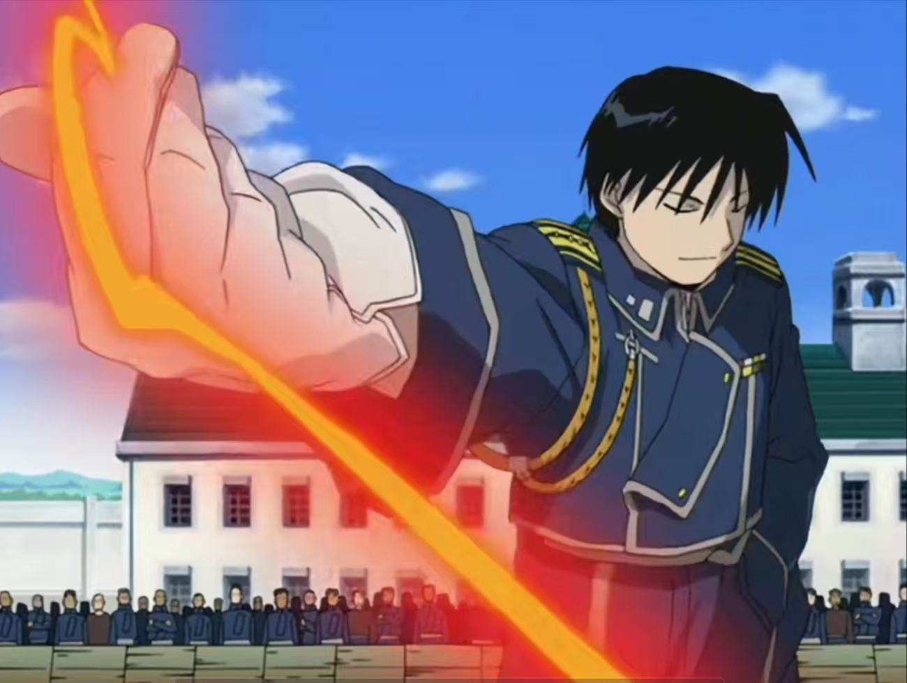 Fullmetal Alchemist Coat - Costume de cosplay Roy Mustang de