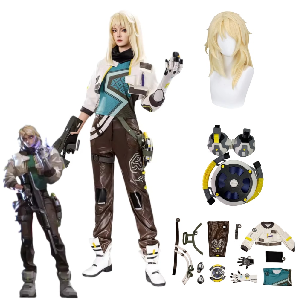 Anime Cosplay Women - Accessoires de costume de cosplay Deadlock