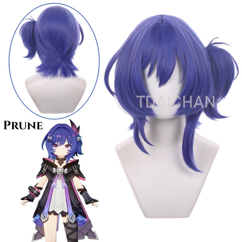 Anime Cosplay Com - Perruque de cosplay Genshin Impact Brune,