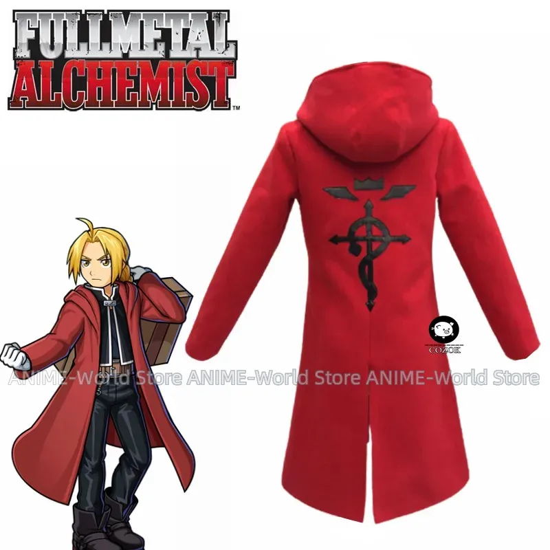 Fullmetal Alchemist Coat - Anime plein métal alchimiste Cosplay Edward
