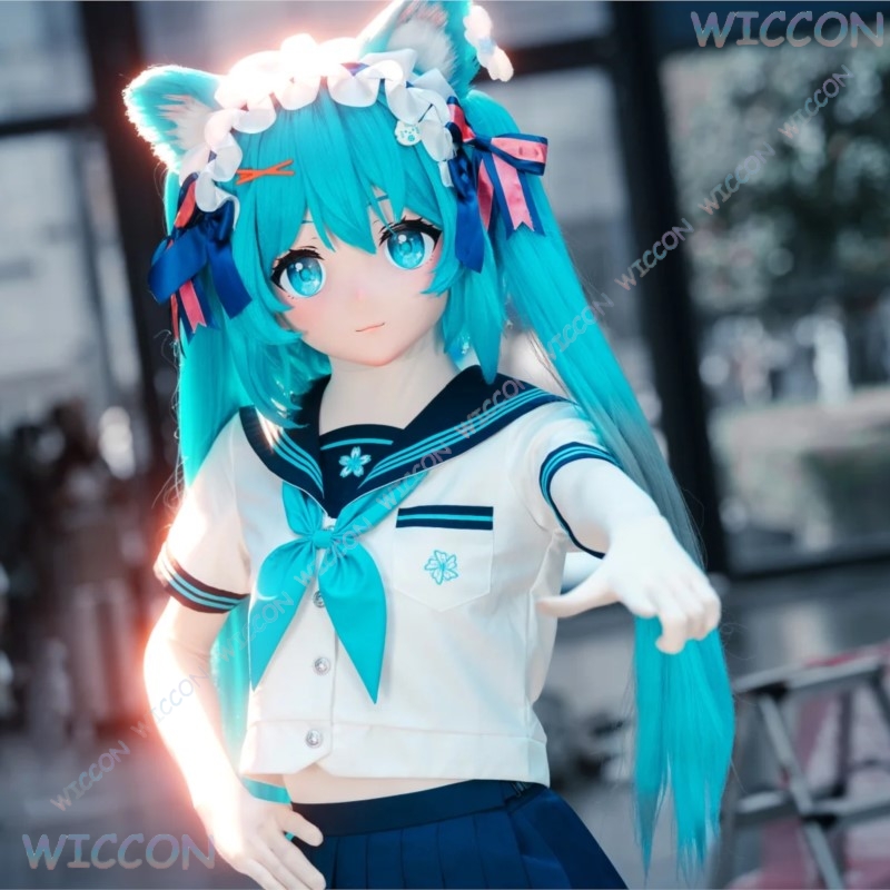 Anime Cosplay Diy - Kigurumi femme masque Anime jeu Cosplay