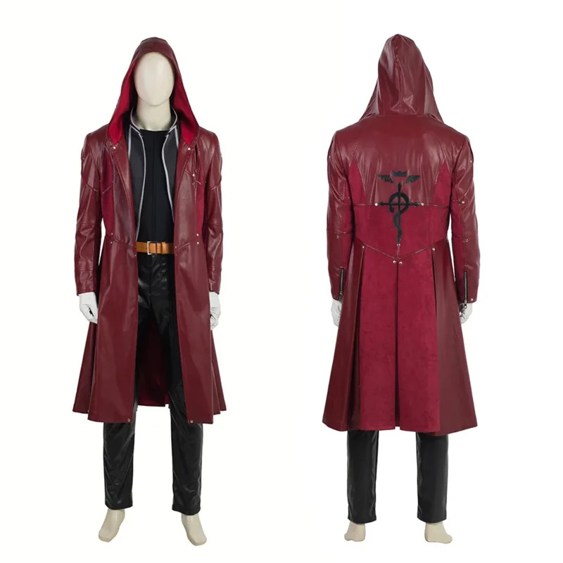 Fullmetal Alchemist Coat - Costumes de Cosplay Anime Cos Fullmetal
