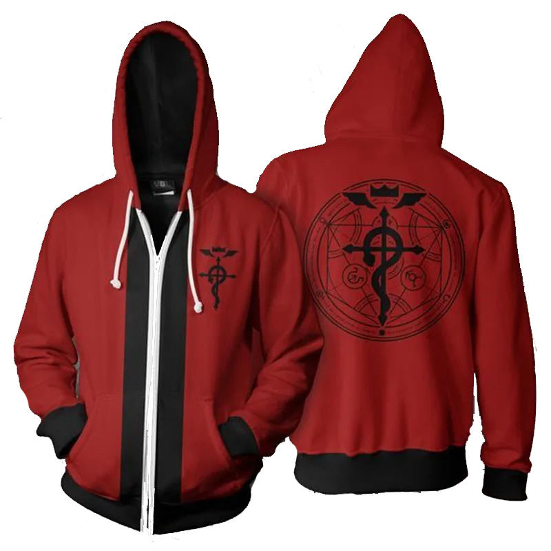 Anime alchimiste Edward sweat  - Fullmetal Alchemist Coat avis et prix