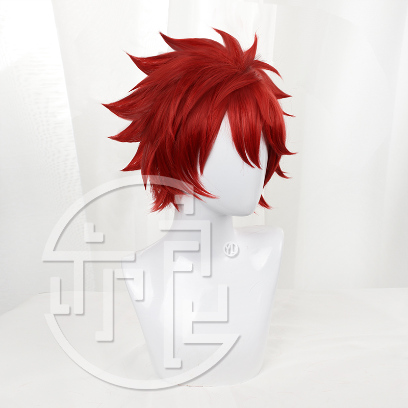 Perruque de Cosplay synthétiqu - Anime Cosplay With Red Hair avis et prix