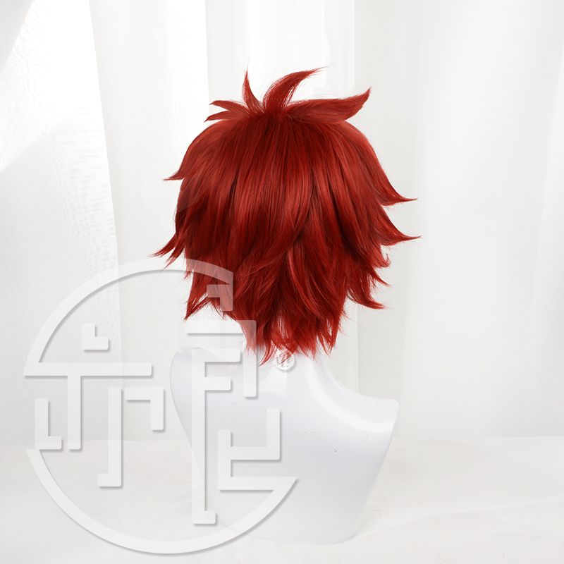 Perruque de Cosplay synthétiqu - Anime Cosplay With Red Hair avis et prix