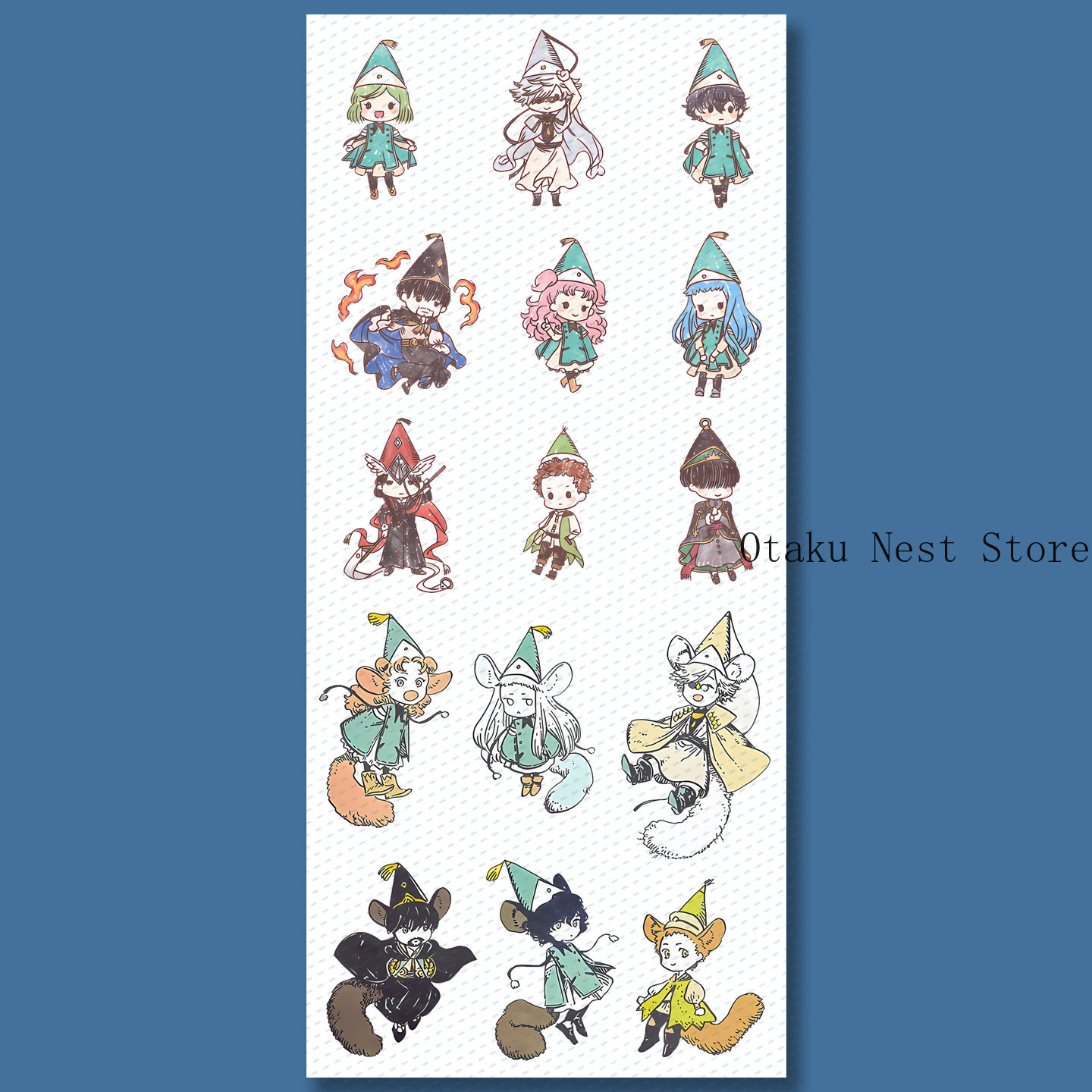 Autocollant Anime Q-version Ka - Anime Cosplay Diy avis et prix