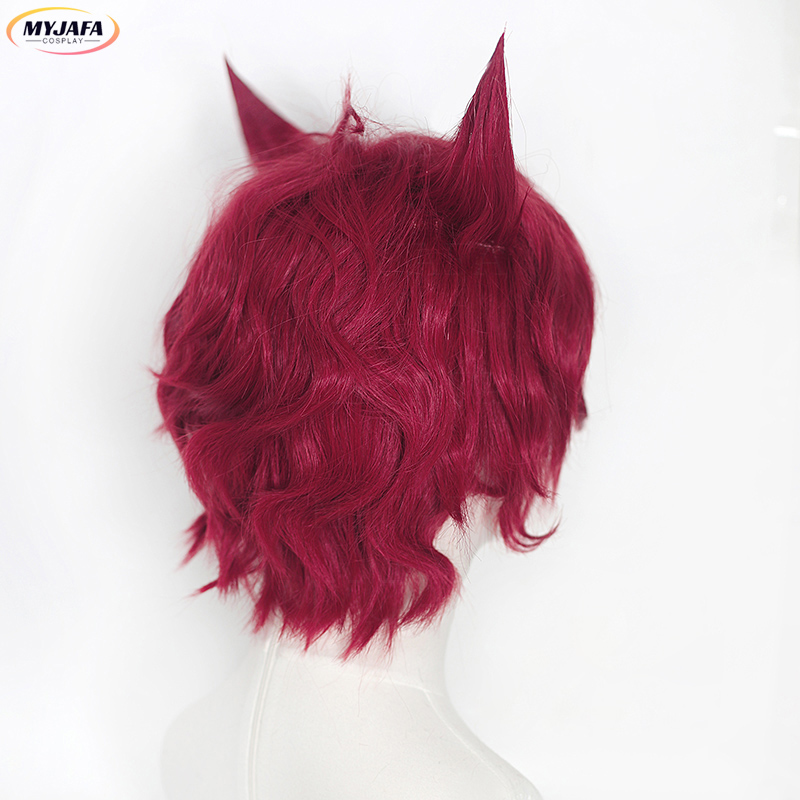 Sett Cosplay perruque jeu LOL  - Anime Cosplay With Red Hair avis et prix