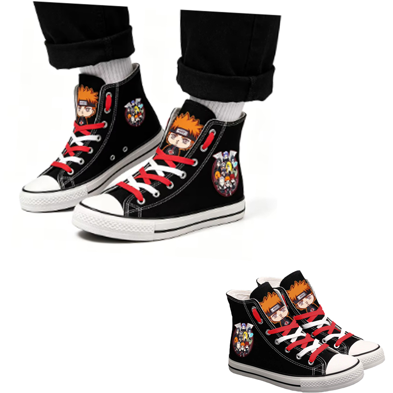 Chaussures en toile à tige hau - Anime Cosplay Couples Ideas avis et prix