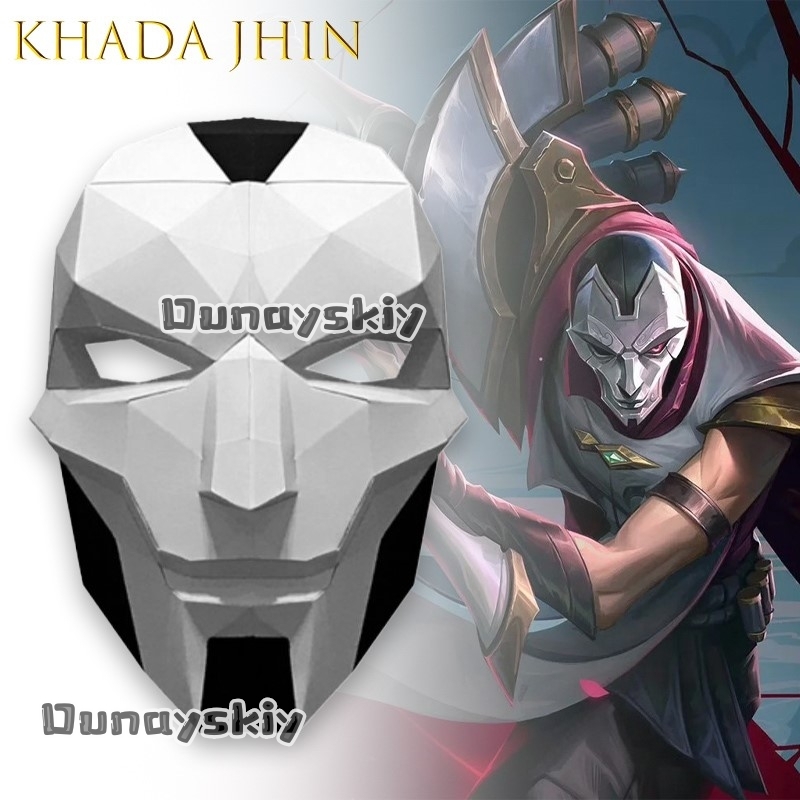 AKhada Jhin Oni masque bricola - Anime Cosplay Diy avis et prix