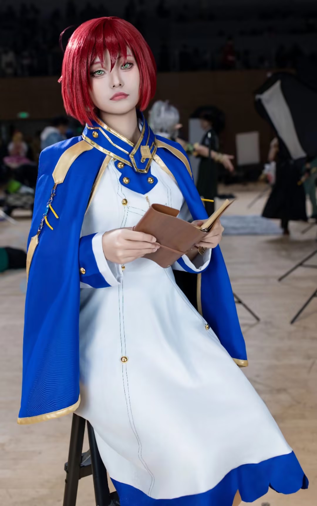 Shirayuki Cosplay Costumes Ani - Anime Cosplay With Red Hair avis et prix