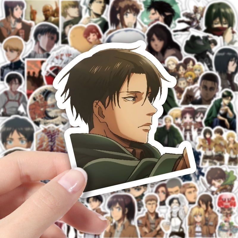 60 autocollants anime Attack o - Anime Cosplay Diy avis et prix