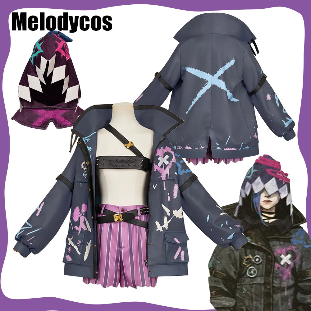 Arcane Jinx Cosplay Costume po - Fullmetal Alchemist Coat avis et prix