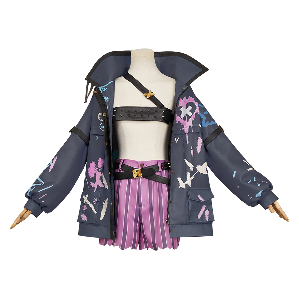 Arcane Jinx Cosplay Costume po - Fullmetal Alchemist Coat avis et prix