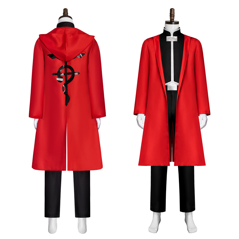 Costumes de Cosplay Anime Cos  - Fullmetal Alchemist Coat avis et prix