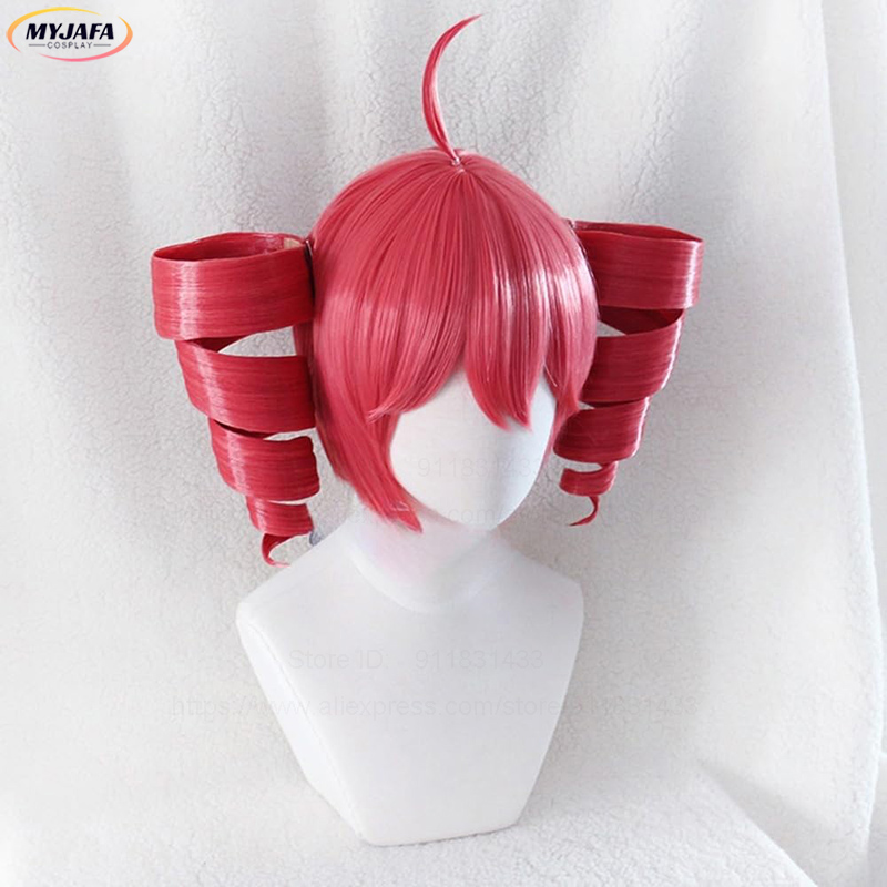 Perruque de cosplay Anime Kasa - Anime Cosplay With Red Hair avis et prix