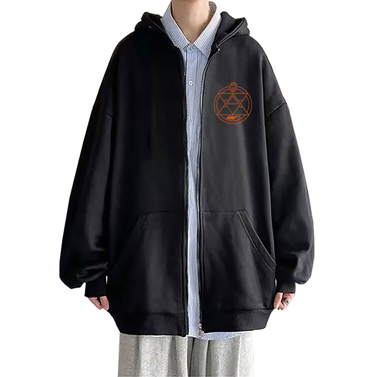 Sweat à capuche avec fermeture - Fullmetal Alchemist Coat avis et prix