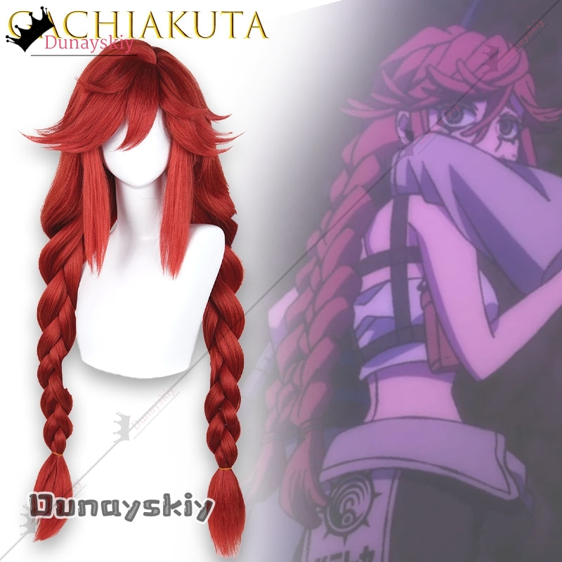 YiNuo @ GACHIAKUTA Riyo Cospla - Anime Cosplay With Red Hair avis et prix