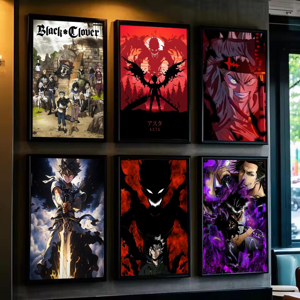 Affiche de trèfle noir Anime b - Black Clover Grimoire avis et prix