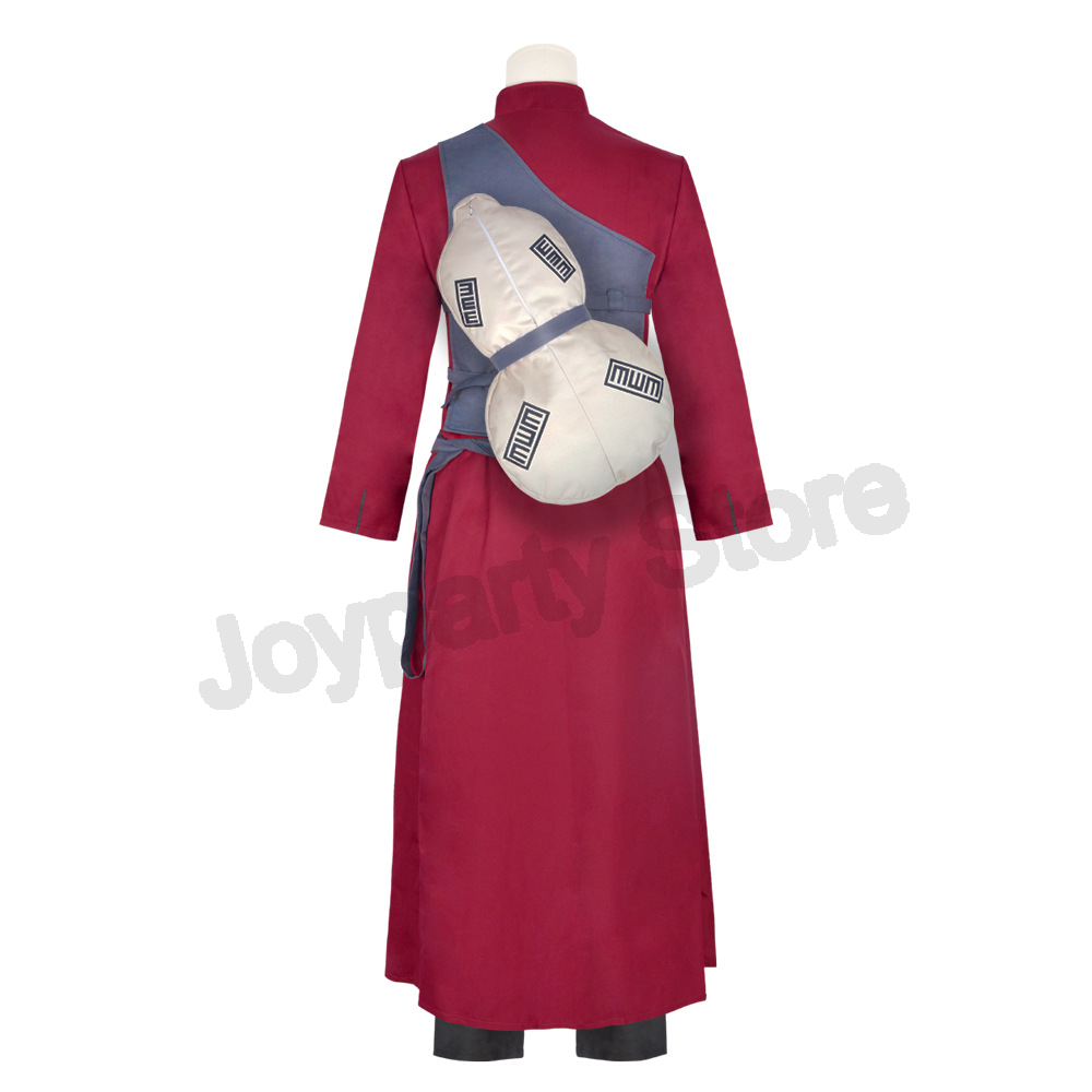 Gaara Cosplay Costume sable ci - Anime Cosplay With Red Hair avis et prix