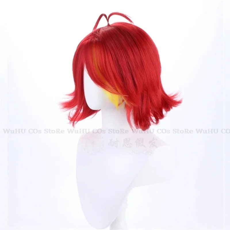 Perruque Cos Niffty 2025 Hasbi - Anime Cosplay With Red Hair avis et prix