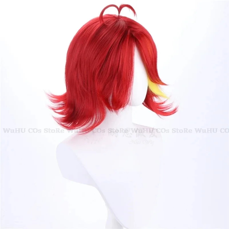 Perruque Cos Niffty 2025 Hasbi - Anime Cosplay With Red Hair avis et prix